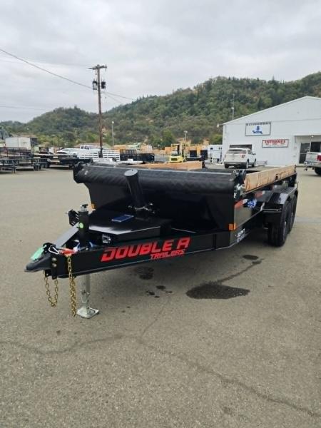 New SPREADER DUMP TRAILER 2027 DOUBLE A ELP147-14 7X14 TANDEM AXLE 15400 GVWR