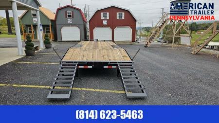 New Quality Pro Grade Pintle Deckover / 23' / 16K GVWR / Spare Tire Mount