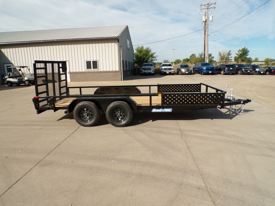 New *2027 Sure-Trac UTV8216 Utility Trailer