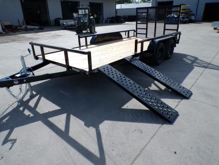 New *2027 Sure-Trac UTV8216 Utility Trailer