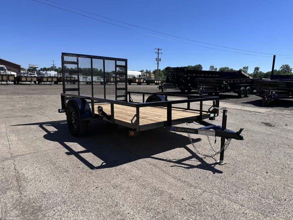 New 2026 Load Trail 77x10 Low Rail Side 3K Landscape Trailer