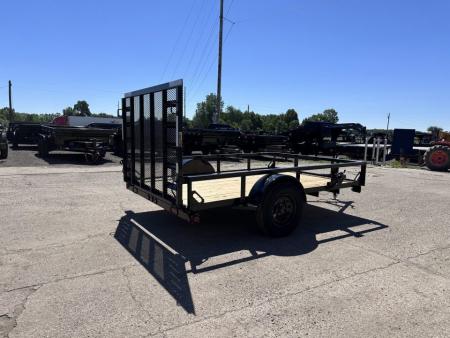New 2026 Load Trail 77x10 Low Rail Side 3K Landscape Trailer