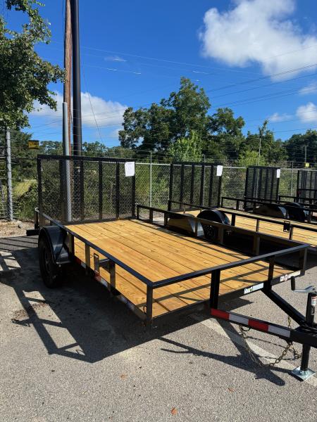 New 2027 Triple Crown Trailers 6.4x12 Utility Trailer
