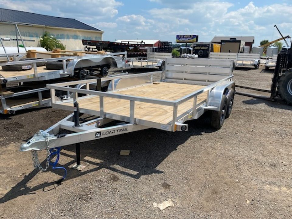 New 2026 Load Trail 83x14 Aluminum Tandem Axle 7k Landscape Trailer