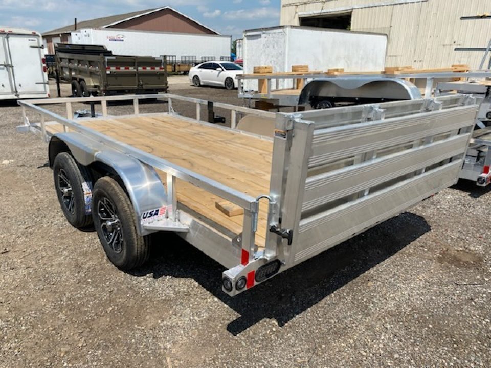 New 2026 Load Trail 83x14 Aluminum Tandem Axle 7k Landscape Trailer