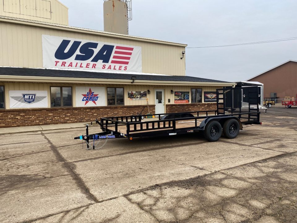 New 2026 Load Trail 83X18 ATV Tandem Axle 7k Landscape Trailer