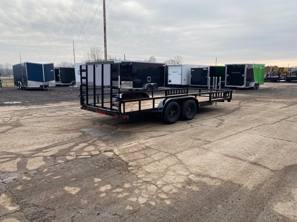 New 2026 Load Trail 83X18 ATV Tandem Axle 7k Landscape Trailer