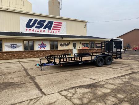 New 2026 Load Trail 83X18 ATV Tandem Axle 7k Landscape Trailer