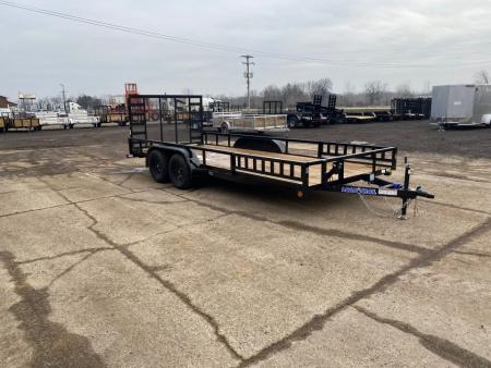 New 2026 Load Trail 83X18 ATV Tandem Axle 7k Landscape Trailer