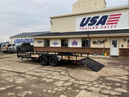 New 2026 Load Trail 83X18 ATV Tandem Axle 7k Landscape Trailer