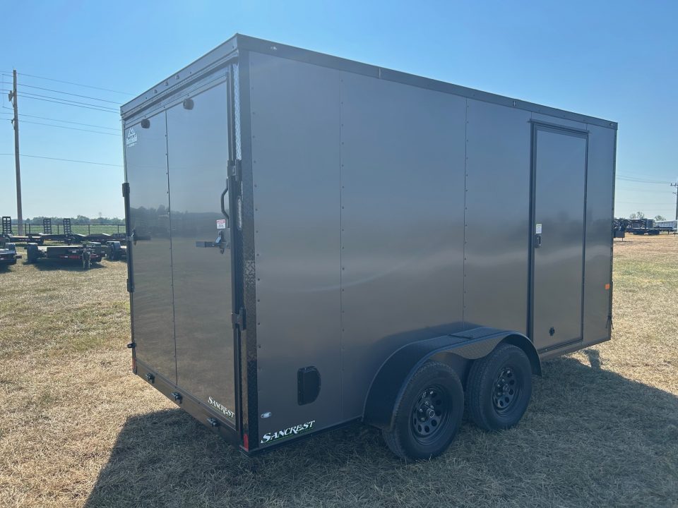 New 2027 Rock Solid 7x14 Tandem 7K Cargo w/ .080 Exterior, Ramp Door, & 7' Interior Height