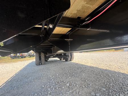 New 2027 Big Tex 102x25 Tandem 23.9K GN Flatbed w/ Mega Ramps, Load Lights, & 2-Speed Jacks