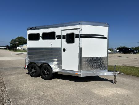 New 2027 4-Star Trailers 2 Horse Slant BP Horse Trailer