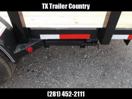 New 2027 J&C Trailers 83x20 14K Utility Trailer / 7000# Axles / 3" Heavy Duty Square Tubing / 5ft C-Channel Ramps