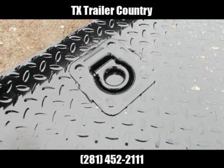 New 2027 J&C Trailers 83X20 7K Steel Deck Car Hauler / 2ft Dovetail / Bulldog Coupler / 5ft Ramps / LED's / Winch Plate