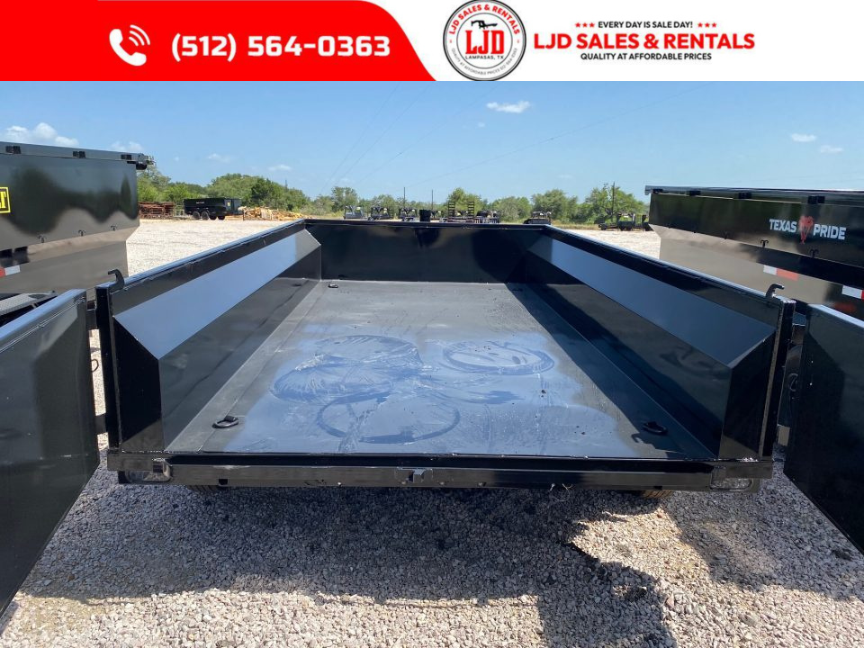 New 2026 Texas Pride - 7' X 14' 2' - Ramps - 14K Dump Trailer
