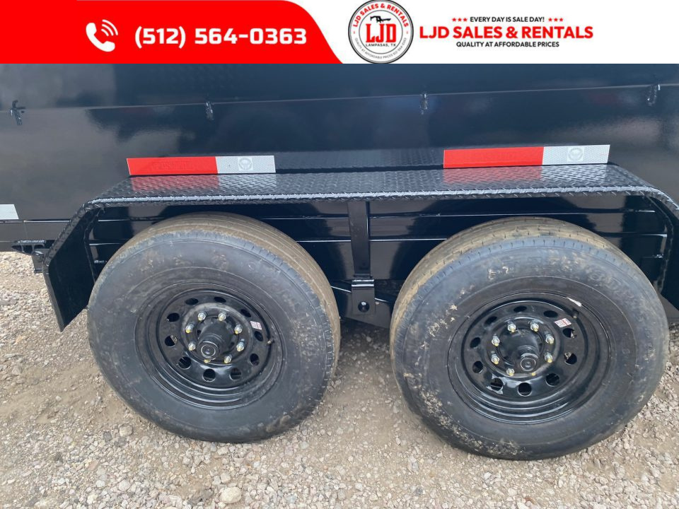 New 2026 Texas Pride - 7' X 14' 2' - Ramps - 14K Dump Trailer