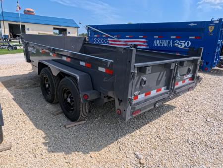 New 2027 Norstar 83 x 14 DCB Dump Trailer with 2)7K Axles, Slide-IN Ramps, 20" Dump Sides, 10 Ply Tires and More!
