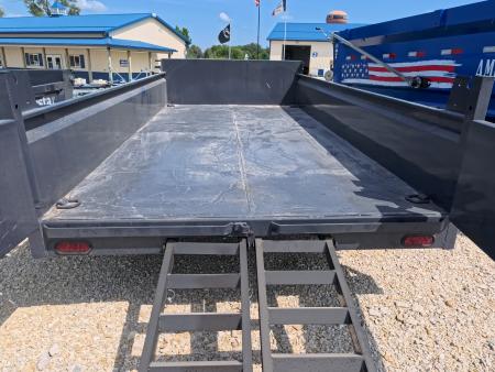 New 2027 Norstar 83 x 14 DCB Dump Trailer with 2)7K Axles, Slide-IN Ramps, 20" Dump Sides, 10 Ply Tires and More!