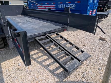 New 2027 Norstar 83 x 14 DCB Dump Trailer with 2)7K Axles, Slide-IN Ramps, 20" Dump Sides, 10 Ply Tires and More!