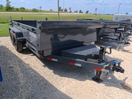 New 2027 Norstar 83 x 14 DCB Dump Trailer with 2)7K Axles, Slide-IN Ramps, 20" Dump Sides, 10 Ply Tires and More!