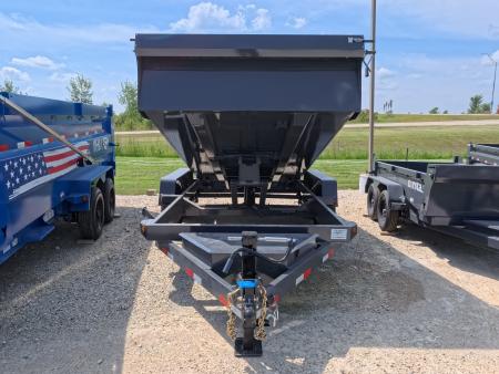 New 2027 Norstar 83 x 14 DCB Dump Trailer with 2)7K Axles, Slide-IN Ramps, 20" Dump Sides, 10 Ply Tires and More!