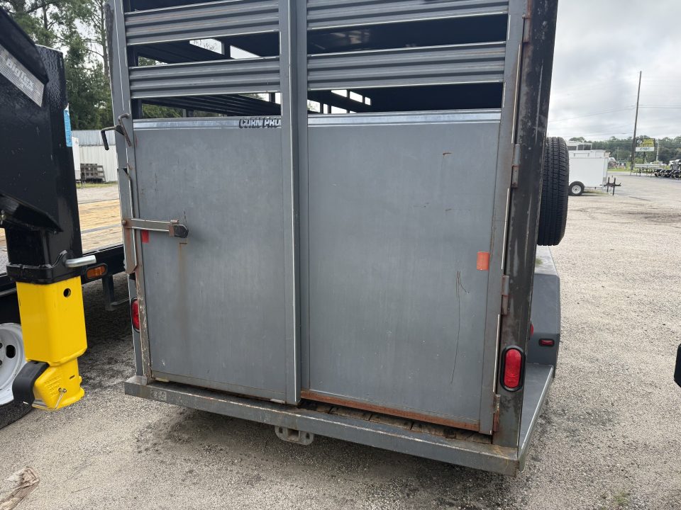 Used 2001 CornPro SB-18 6S Stock / Stock Combo Trailer