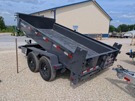 New 2027 Norstar 83 x 14 DCB Dump Trailer with 2)7K Axles, Slide-IN Ramps, 20" Dump Sides, 10 Ply Tires and More!