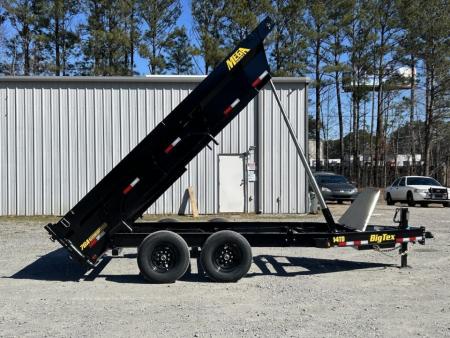 New 2027 Big Tex Trailers 14TD Dump Trailer, 7x14, 7K Axles, 5-Stage Telescopic, 7ga Floor