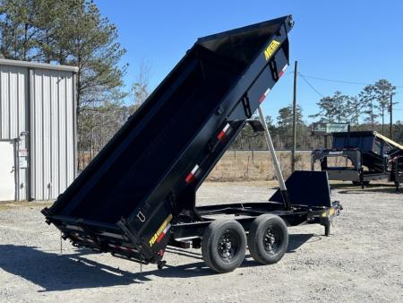 New 2027 Big Tex Trailers 14TD Dump Trailer, 7x14, 7K Axles, 5-Stage Telescopic, 7ga Floor