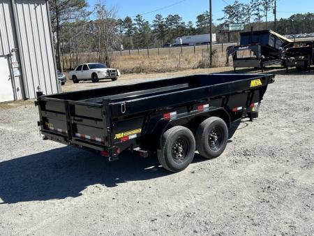 New 2027 Big Tex Trailers 14TD Dump Trailer, 7x14, 7K Axles, 5-Stage Telescopic, 7ga Floor