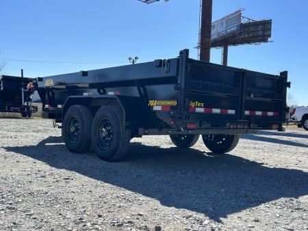 New 2027 Big Tex Trailers 14TD Dump Trailer, 7x14, 7K Axles, 5-Stage Telescopic, 7ga Floor