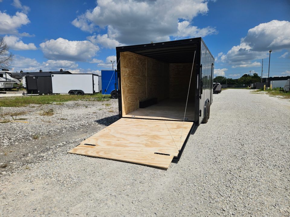 New 2026 Maximum Cargo Trailers 8.5x20 TA, 7' interior height, 5.2k axles, .080 polycore, blackout package Cargo / Enclosed Trailer