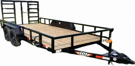 New 2027 H&H Trailers 7k 7x16 Utility Trailer
