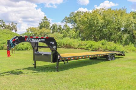 New 2027 8.5X40 PJ Gooseneck Equipment Trailer