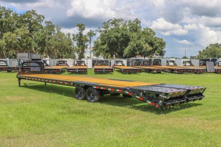 New 2027 8.5X40 PJ Gooseneck Equipment Trailer