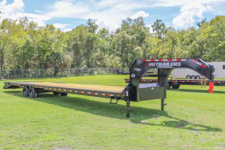New 2027 8.5X40 PJ Gooseneck Equipment Trailer