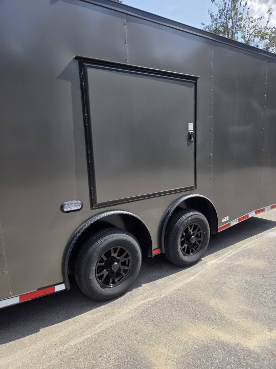 New 2026 One Stop 8.5x28 extra height enclosed cargo trailer with upgrades Car / Racing Trailer