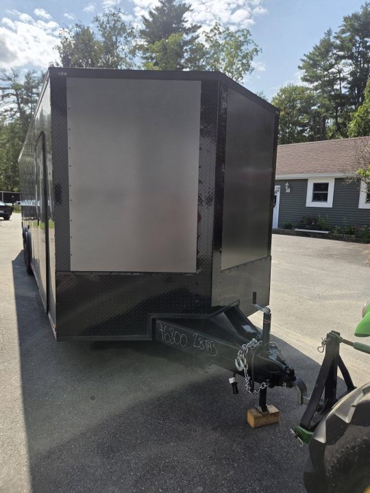 New 2026 One Stop 8.5x28 extra height enclosed cargo trailer with upgrades Car / Racing Trailer