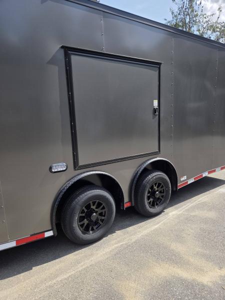 New 2026 One Stop 8.5x28 extra height enclosed cargo trailer with upgrades Car / Racing Trailer