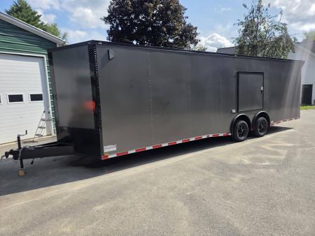 New 2026 One Stop 8.5x28 extra height enclosed cargo trailer with upgrades Car / Racing Trailer