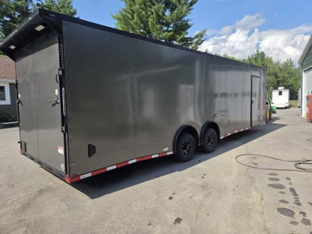 New 2026 One Stop 8.5x28 extra height enclosed cargo trailer with upgrades Car / Racing Trailer
