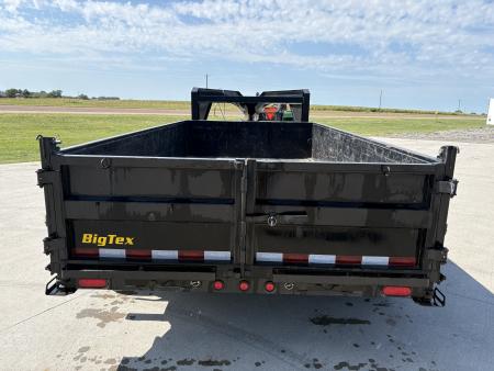 Used 2022 Big Tex Trailers 14' Gooseneck Dump Dump Trailer