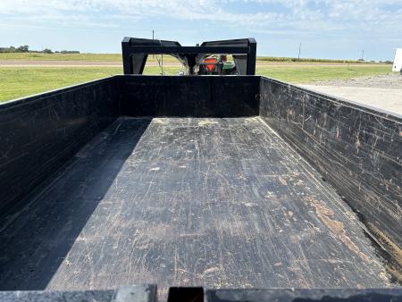 Used 2022 Big Tex Trailers 14' Gooseneck Dump Dump Trailer