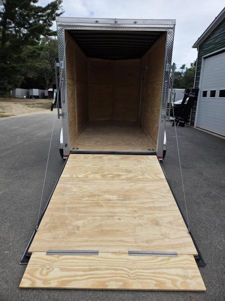 New 2026 One Stop 6x12 dual axle enclosed cargo trailer extra height Cargo / Enclosed Trailer