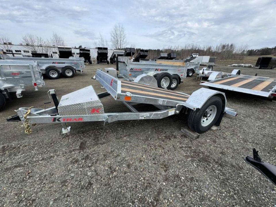 New 2024 K-Trail 2024 K-Trail 7K GT12 (78’ x 12’’) Gravity Tilt w/ Tool Box.