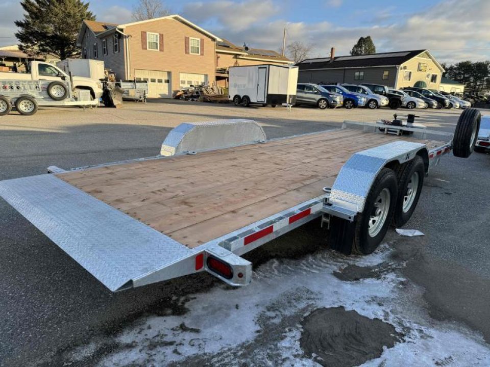 New 2025 K-Trail Hydraulic Power Tilt Deck 80"x20 14K Say goodbye to rust! This trailer is the Best of the Best. Buil