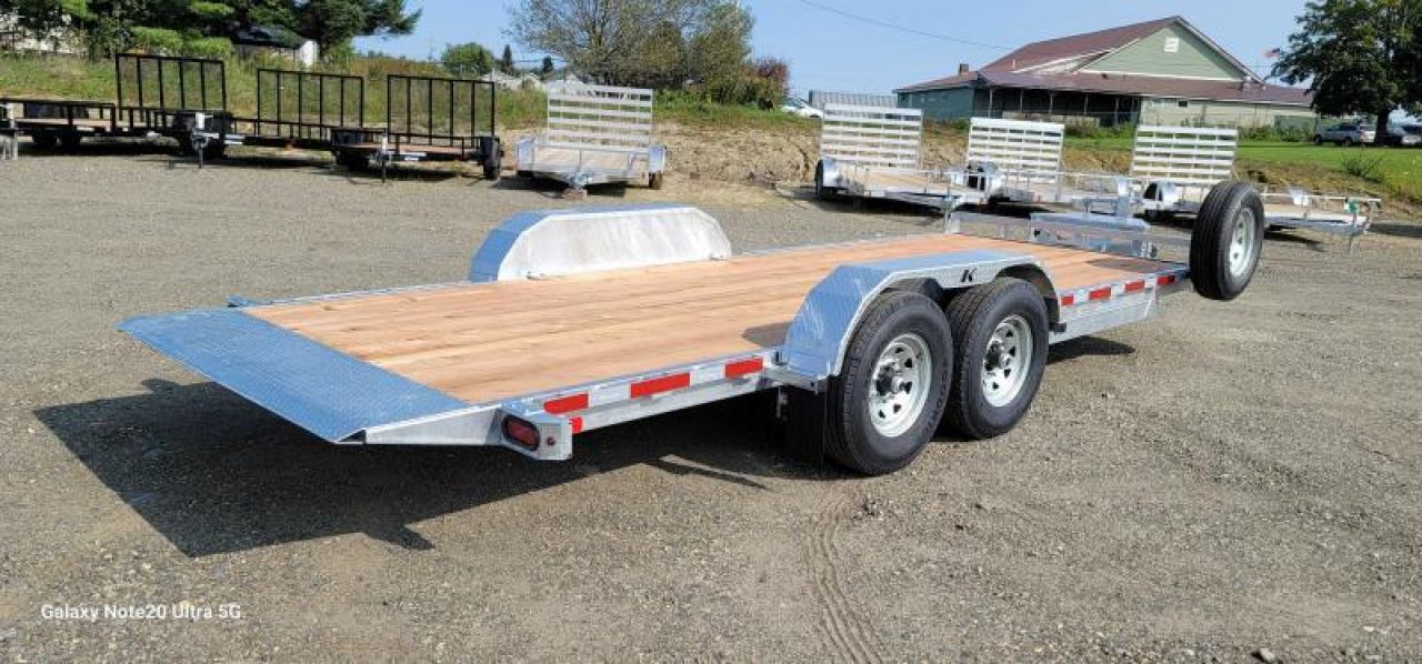New 2025 K-Trail Hydraulic Power Tilt Deck 80"x20 14K Say goodbye to rust! This trailer is the Best of the Best. Buil