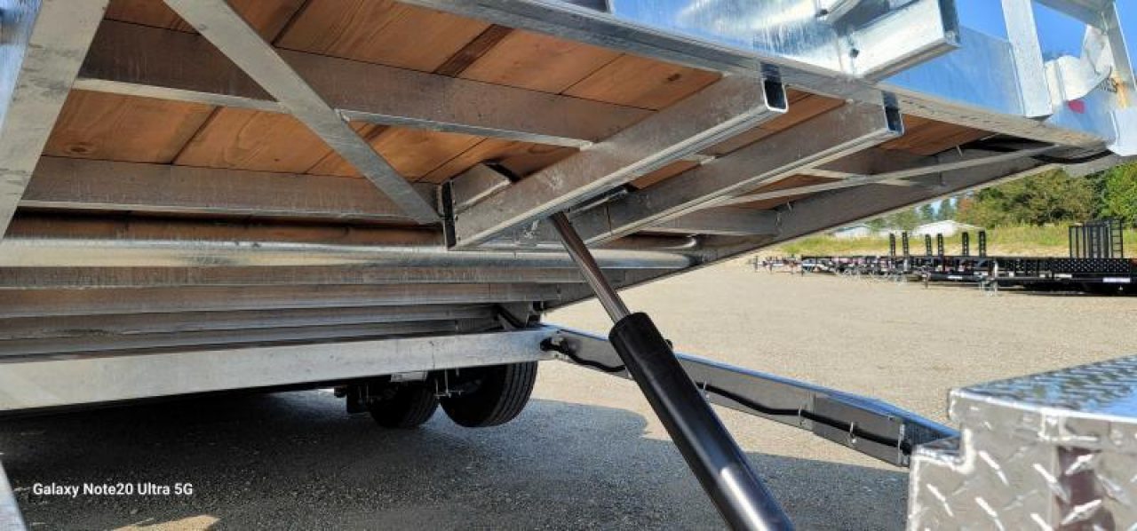 New 2025 K-Trail Hydraulic Power Tilt Deck 80"x20 14K Say goodbye to rust! This trailer is the Best of the Best. Buil