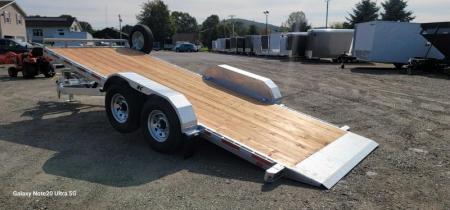 New 2025 K-Trail Hydraulic Power Tilt Deck 80"x20 14K Say goodbye to rust! This trailer is the Best of the Best. Buil